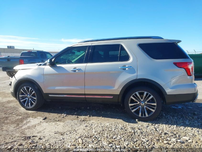 2017 Ford Explorer Platinum VIN: 1FM5K8HT7HGE23430 Lot: 40859260