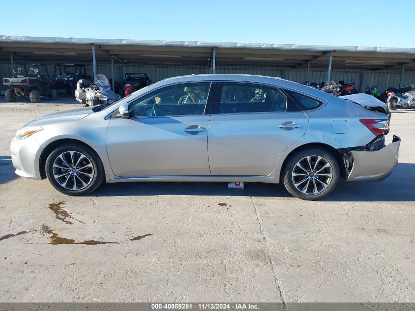 2016 Toyota Avalon Xle VIN: 4T1BK1EB4GU202339 Lot: 40859281