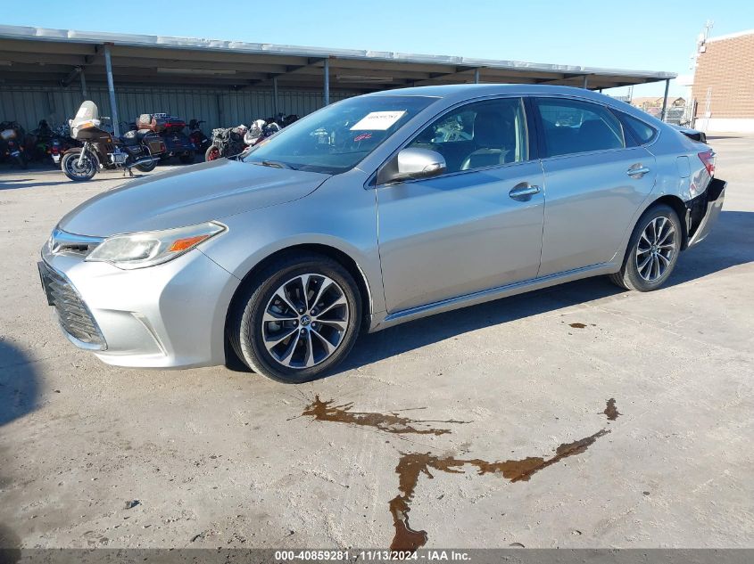 2016 Toyota Avalon Xle VIN: 4T1BK1EB4GU202339 Lot: 40859281