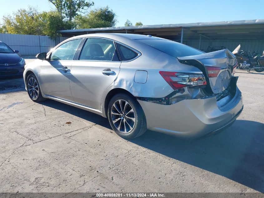 2016 Toyota Avalon Xle VIN: 4T1BK1EB4GU202339 Lot: 40859281