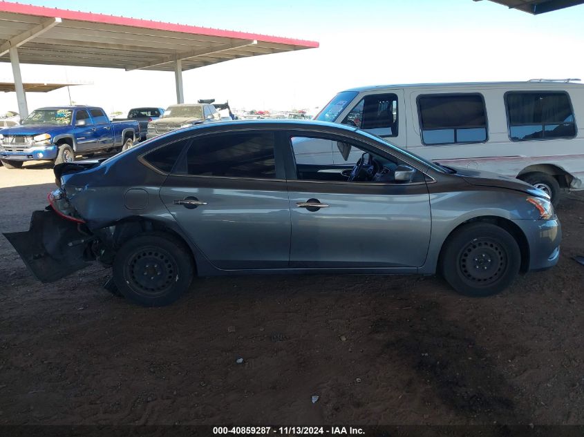 2015 Nissan Sentra Fe+ S/S/Sl/Sr/Sv VIN: 3N1AB7AP1FL651767 Lot: 40859287