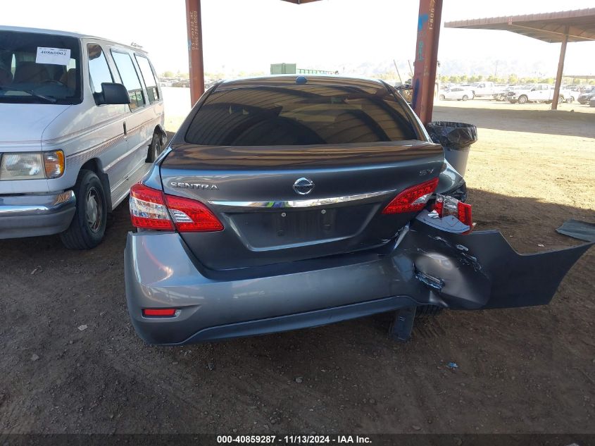 2015 Nissan Sentra Fe+ S/S/Sl/Sr/Sv VIN: 3N1AB7AP1FL651767 Lot: 40859287