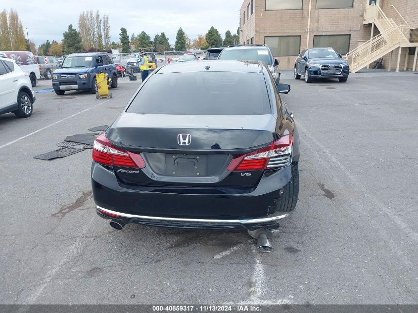 2017 Honda Accord Ex-L V6 VIN: 1HGCR3F81HA026129 Lot: 40859317