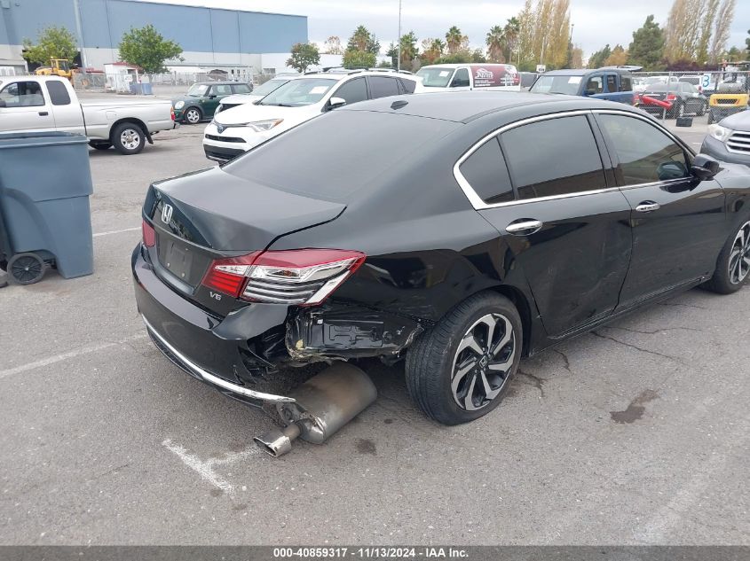 2017 Honda Accord Ex-L V6 VIN: 1HGCR3F81HA026129 Lot: 40859317