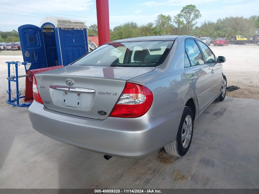 2003 Toyota Camry Le VIN: 4T1BE32K93U216402 Lot: 40859325