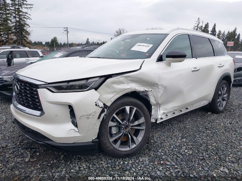 2024 Infiniti Qx60 Luxe Awd VIN: 5N1DL1FSXRC344062 Lot: 40859329