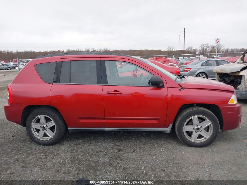 2010 Jeep Compass Sport VIN: 1J4NF4FB1AD599631 Lot: 40859334