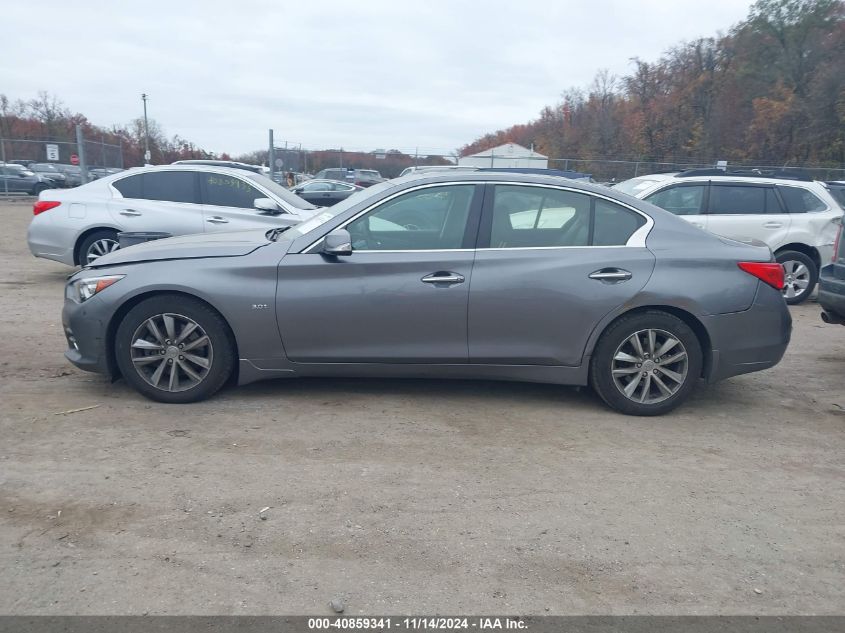 2017 Infiniti Q50 3.0T Premium VIN: JN1EV7AR0HM831793 Lot: 40859341