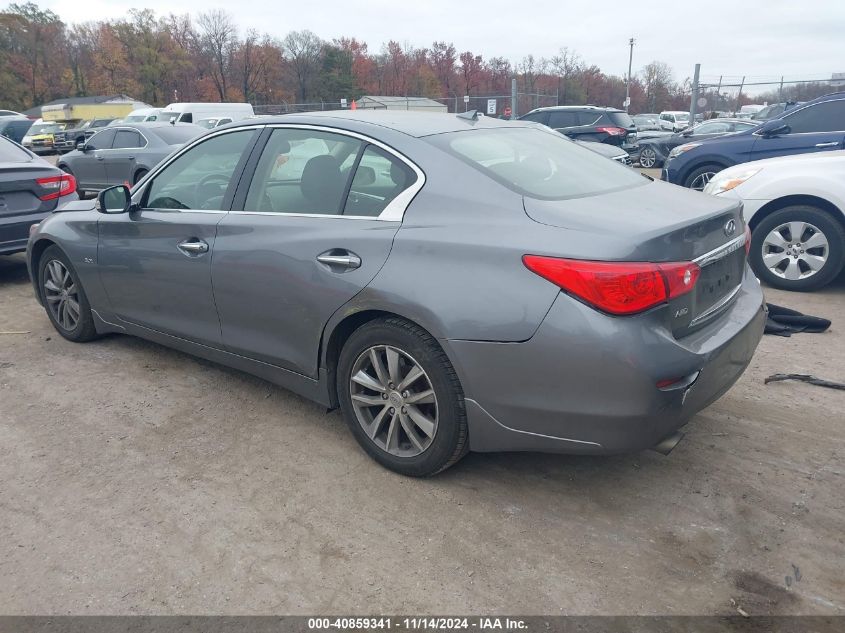 2017 Infiniti Q50 3.0T Premium VIN: JN1EV7AR0HM831793 Lot: 40859341