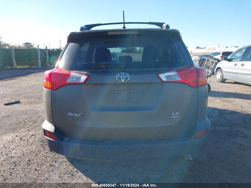 2013 Toyota Rav4 Le VIN: 2T3BFREV7DW102252 Lot: 40859347