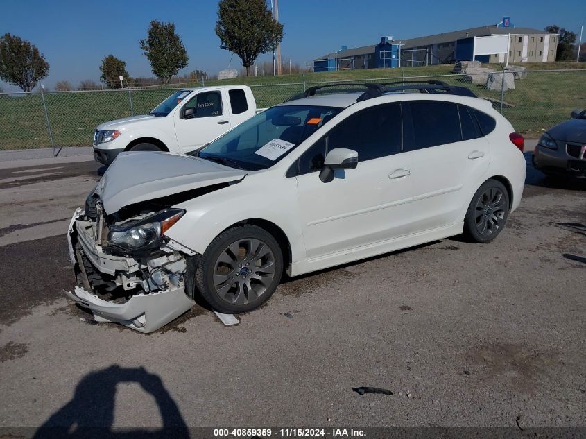 2015 Subaru Impreza 2.0I Sport Limited VIN: JF1GPAV60F8228528 Lot: 40859359