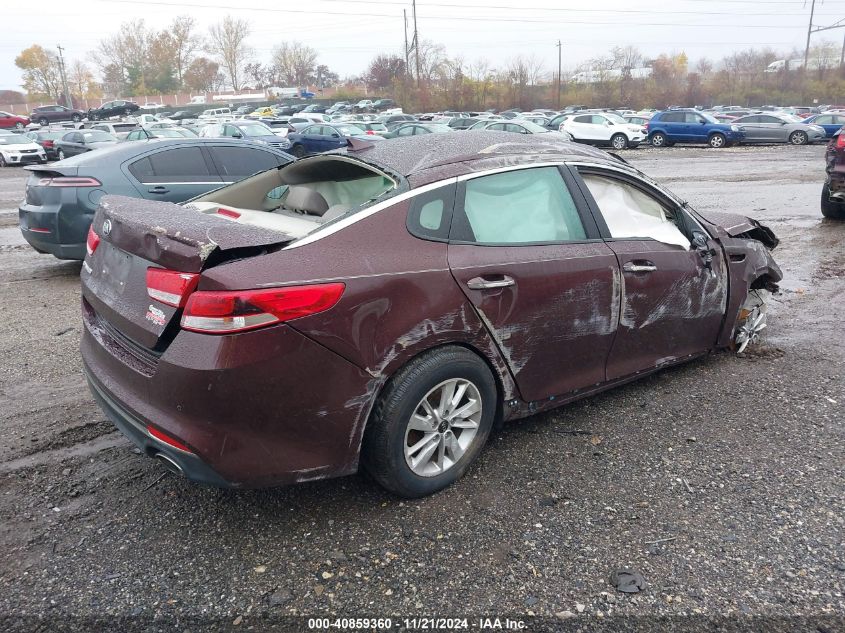 2018 Kia Optima Lx VIN: 5XXGT4L35JG208930 Lot: 40859360