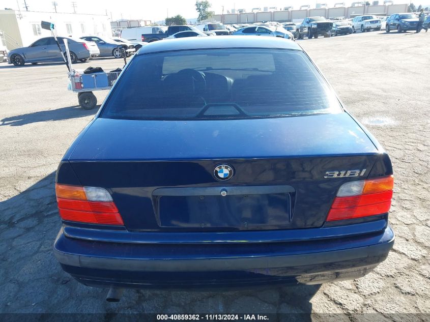 1994 BMW 318 I Automatic VIN: WBACA6328RFK61295 Lot: 40859362