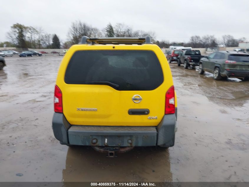 2006 Nissan Xterra X VIN: 5N1AN08W56C526304 Lot: 40859375