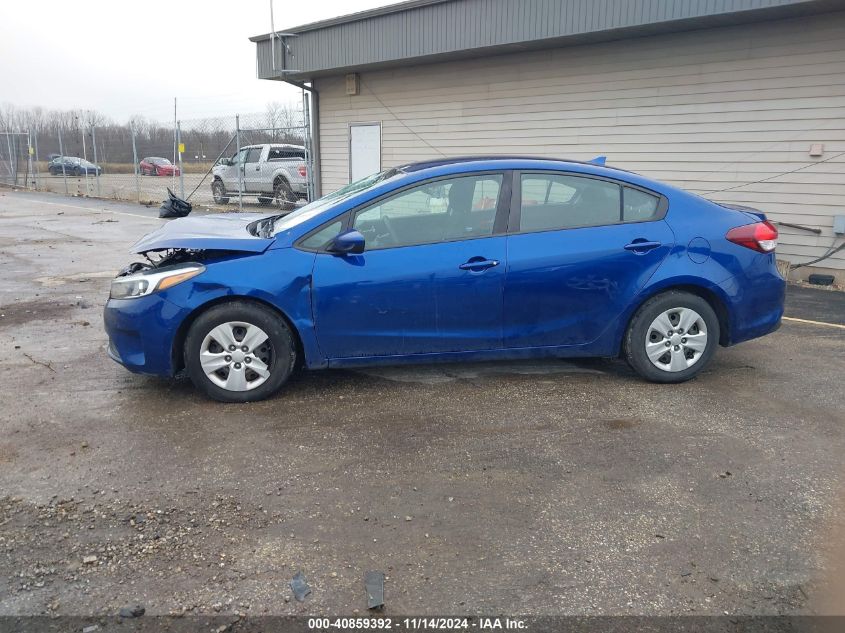 2018 Kia Forte Lx VIN: 3KPFK4A76JE273721 Lot: 40859392