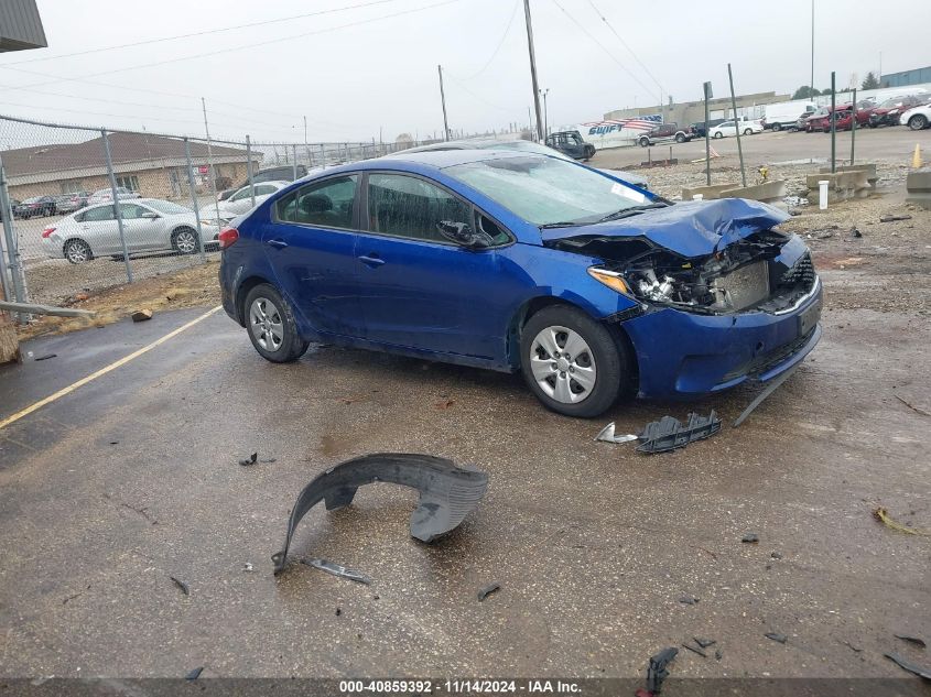 2018 Kia Forte Lx VIN: 3KPFK4A76JE273721 Lot: 40859392