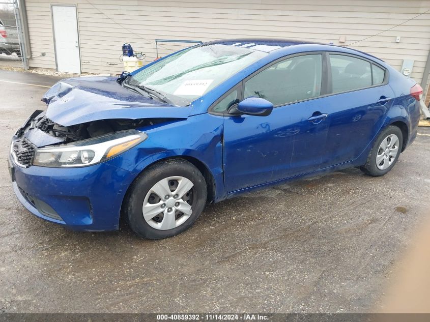 2018 Kia Forte Lx VIN: 3KPFK4A76JE273721 Lot: 40859392