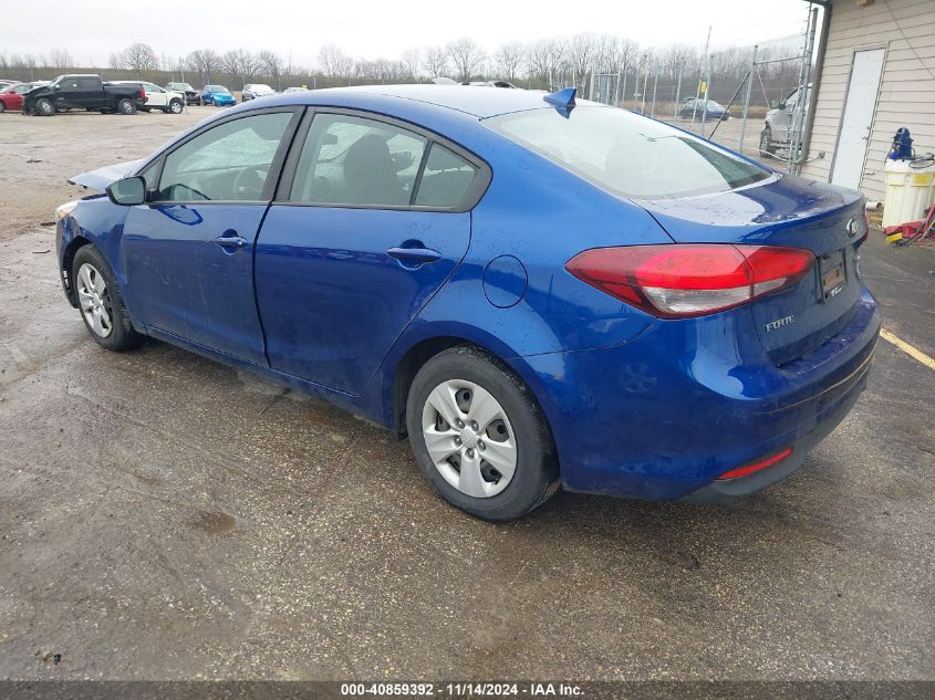 2018 Kia Forte Lx VIN: 3KPFK4A76JE273721 Lot: 40859392