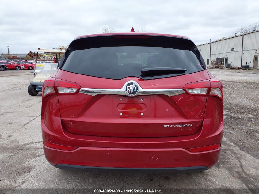 2020 Buick Envision Fwd Essence VIN: LRBFXCSA5LD113368 Lot: 40859403