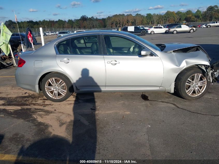 2013 Infiniti G37 Journey VIN: JN1CV6AP6DM717548 Lot: 40859415