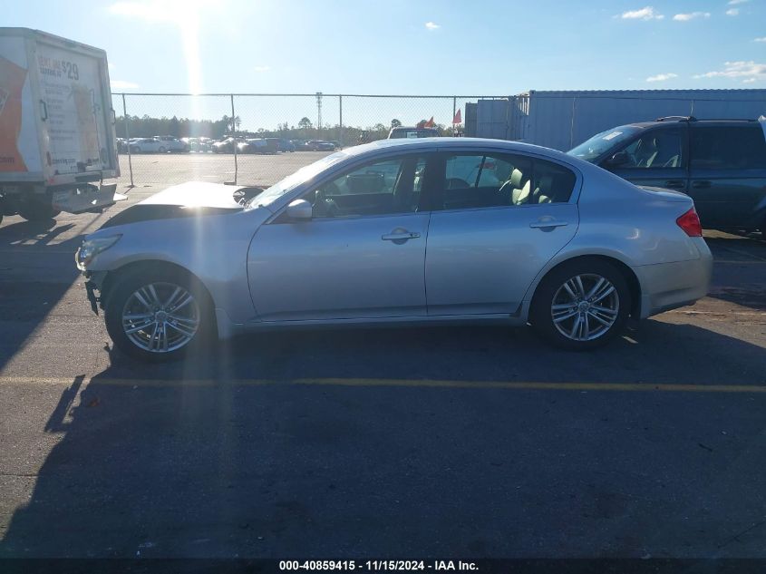 2013 Infiniti G37 Journey VIN: JN1CV6AP6DM717548 Lot: 40859415