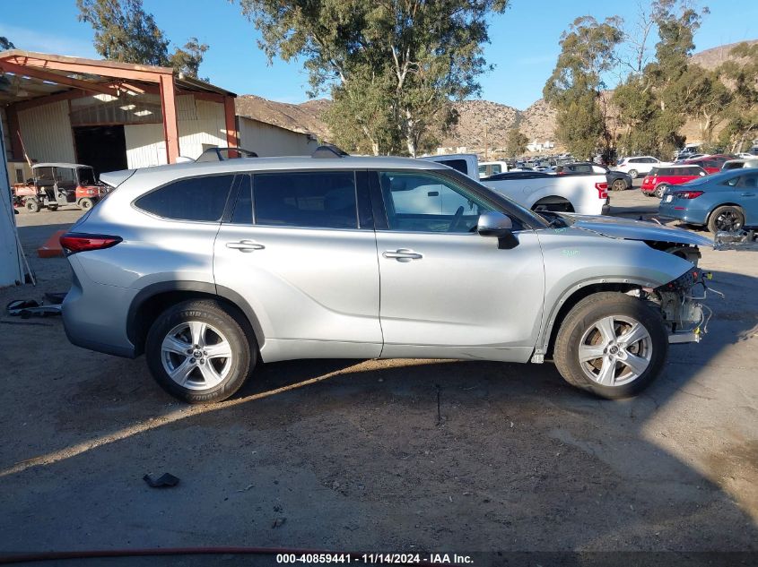 2021 Toyota Highlander L VIN: 5TDCZRAH7MS535969 Lot: 40859441