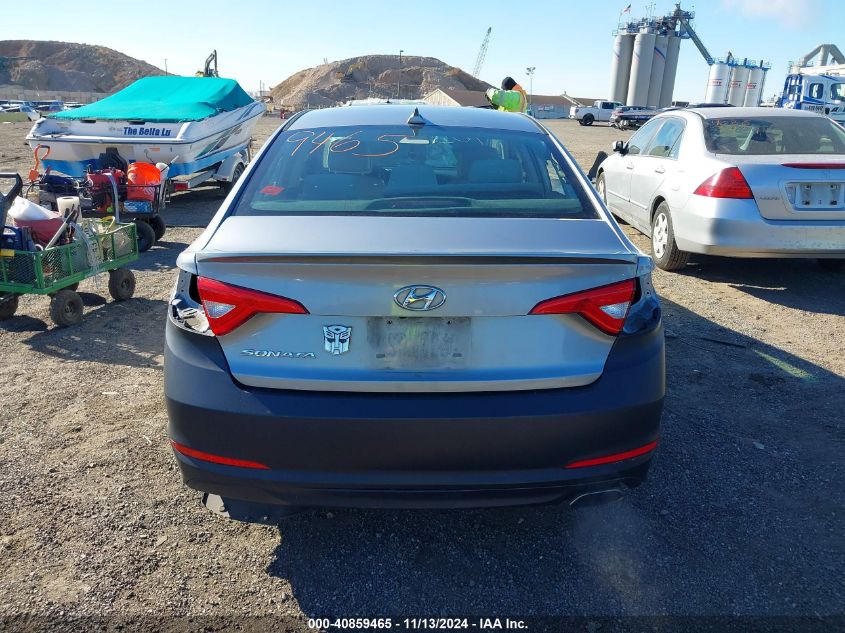 2016 Hyundai Sonata Se VIN: 5NPE24AF9GH320991 Lot: 40859465