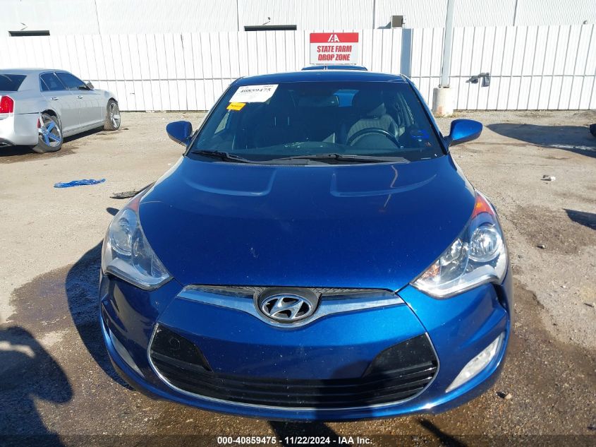 2016 Hyundai Veloster VIN: KMHTC6AD0GU267629 Lot: 40859475