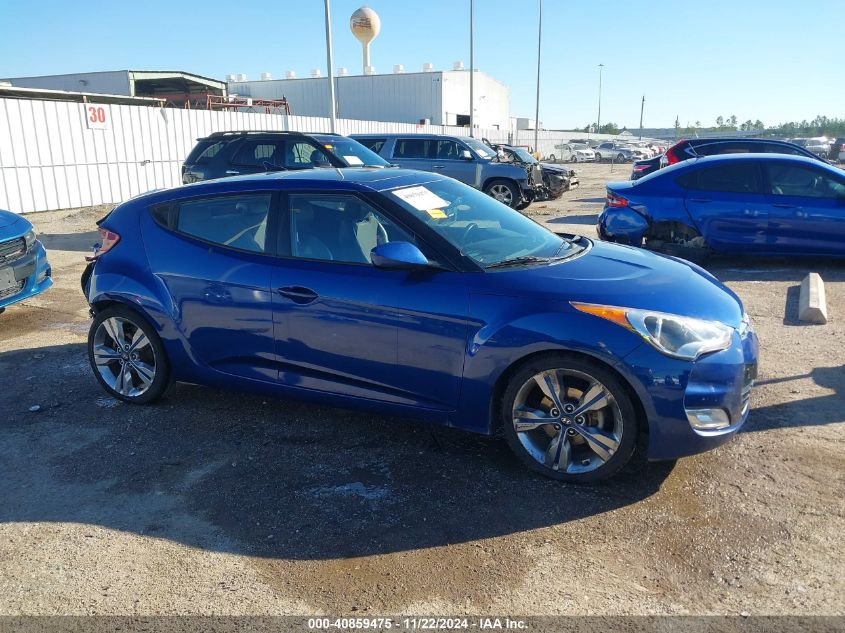 2016 Hyundai Veloster VIN: KMHTC6AD0GU267629 Lot: 40859475