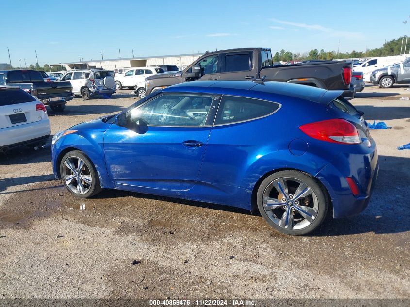 2016 Hyundai Veloster VIN: KMHTC6AD0GU267629 Lot: 40859475