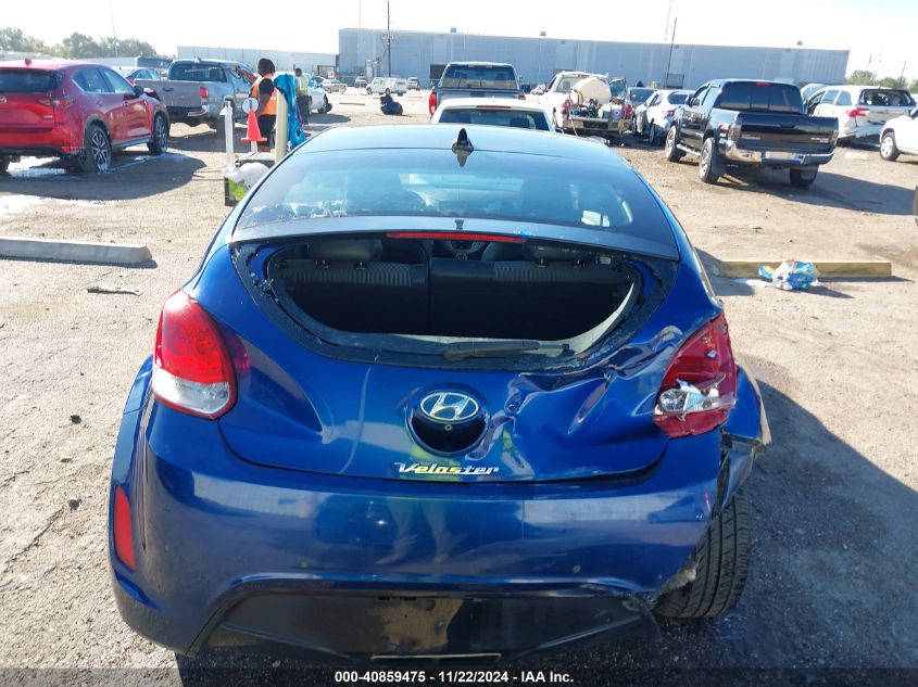 2016 Hyundai Veloster VIN: KMHTC6AD0GU267629 Lot: 40859475