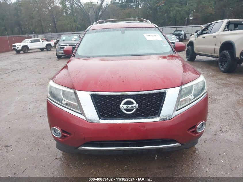 2014 Nissan Pathfinder Sl VIN: 5N1AR2MN9EC685497 Lot: 40859482