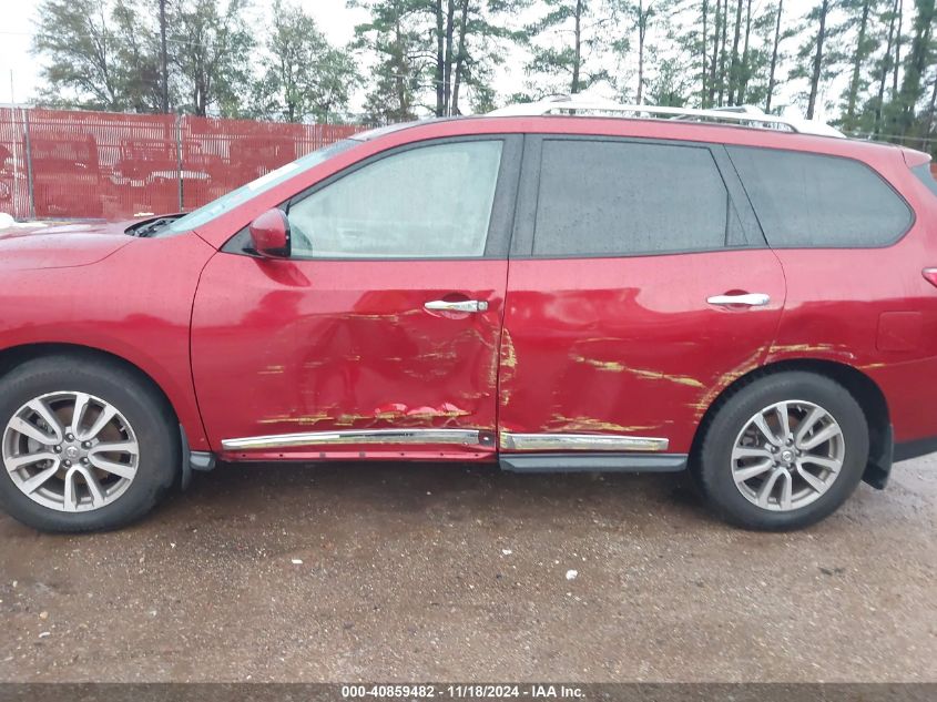 2014 Nissan Pathfinder Sl VIN: 5N1AR2MN9EC685497 Lot: 40859482