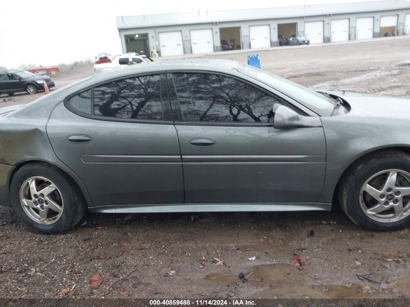 2004 Pontiac Grand Prix Gt2 VIN: 2G2WS522341332478 Lot: 40859488