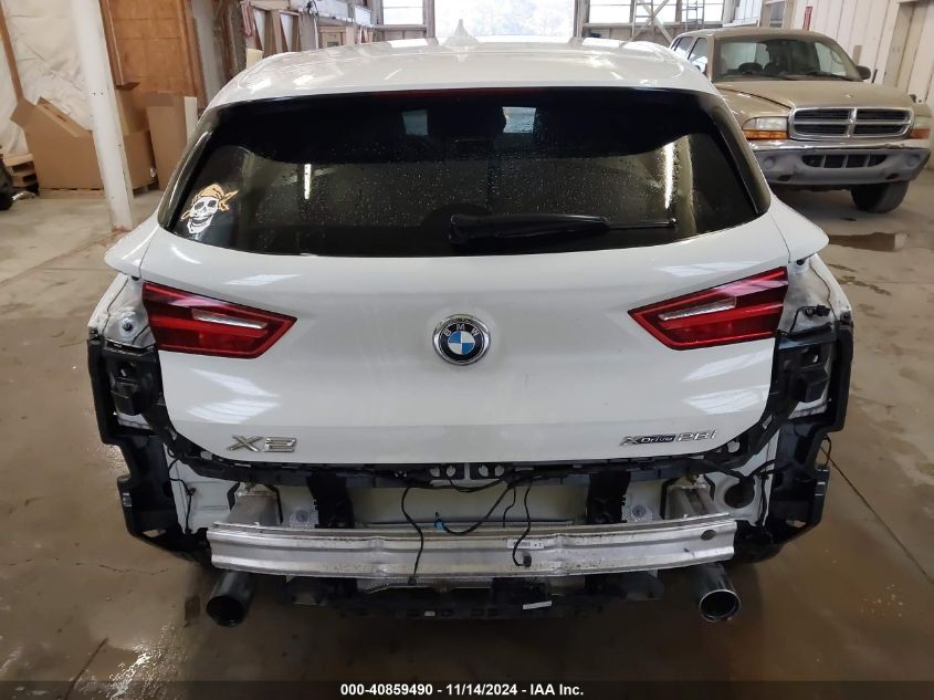 2018 BMW X2 xDrive28I VIN: WBXYJ5C37JEF79758 Lot: 40859490