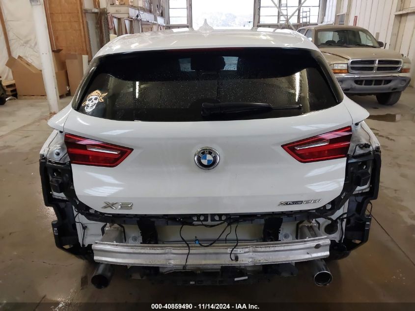 2018 BMW X2 xDrive28I VIN: WBXYJ5C37JEF79758 Lot: 40859490