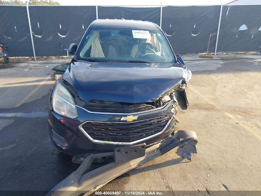 2017 Chevrolet Equinox Ls VIN: 2GNALBEK7H1545721 Lot: 40859497