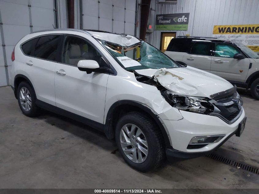 VIN 5J6RM4H7XFL133340 2015 Honda CR-V, Ex-L no.1