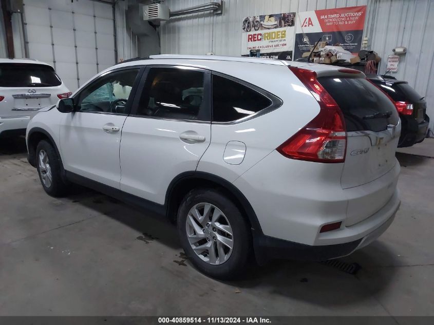 VIN 5J6RM4H7XFL133340 2015 Honda CR-V, Ex-L no.3