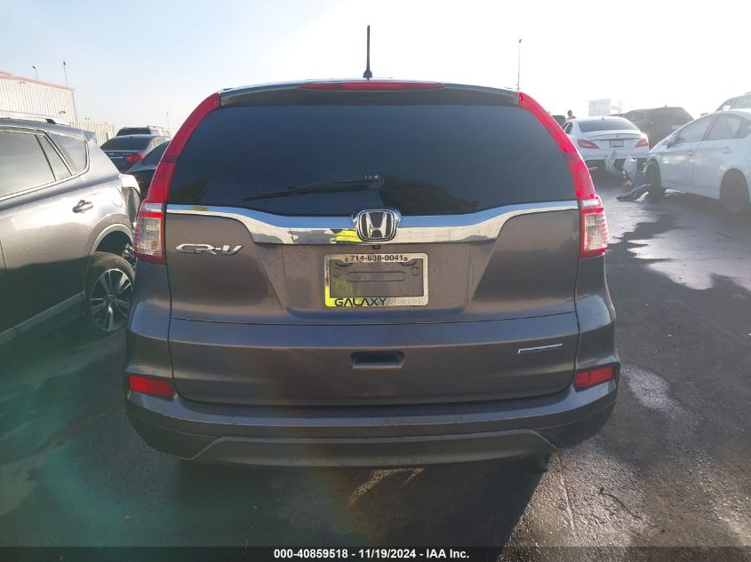 2016 Honda Cr-V Se VIN: 2HKRM3H47GH549924 Lot: 40859518