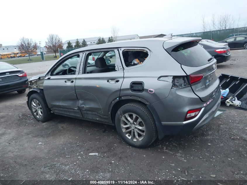 2020 Hyundai Santa Fe Sel VIN: 5NMS3CAD1LH170195 Lot: 40859519