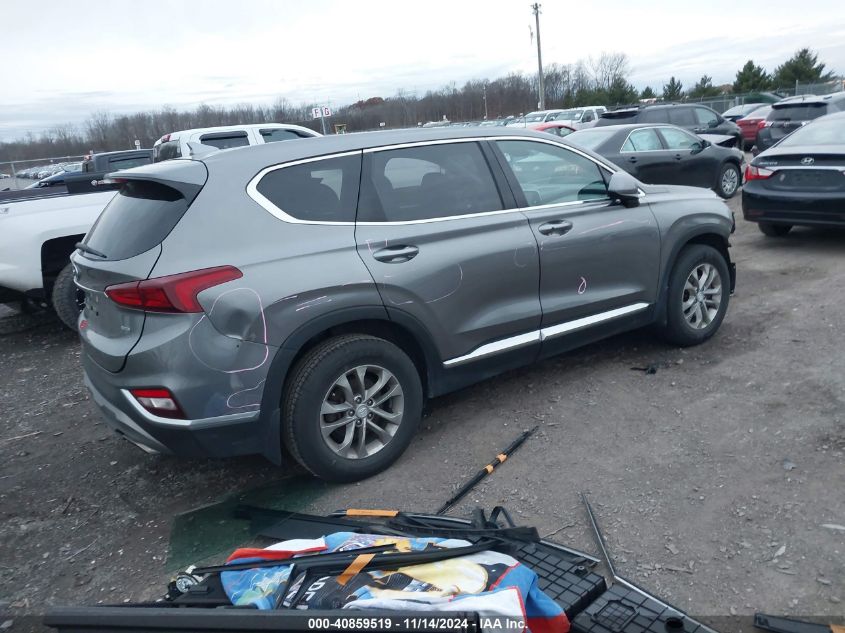 2020 Hyundai Santa Fe Sel VIN: 5NMS3CAD1LH170195 Lot: 40859519