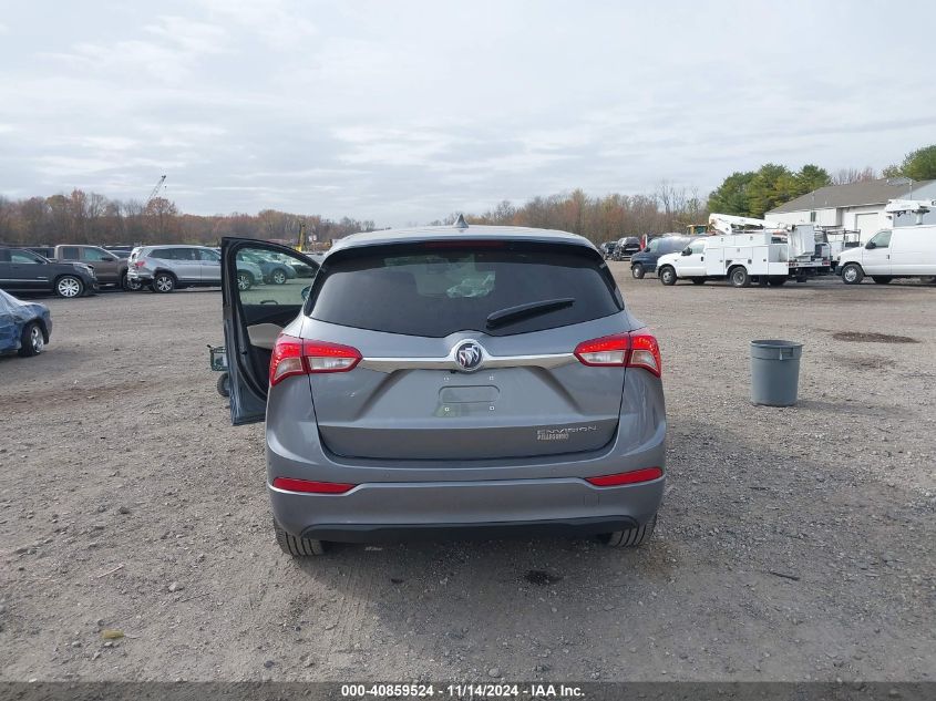 2020 Buick Envision Fwd Preferred VIN: LRBFXBSA5LD109508 Lot: 40859524