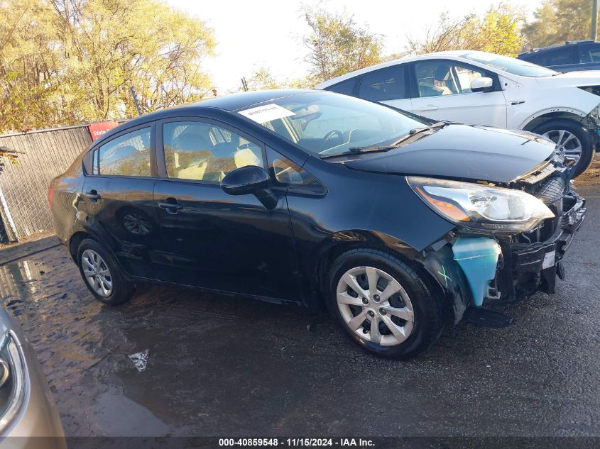 2014 Kia Rio Lx VIN: KNADM4A36E6413760 Lot: 40859548