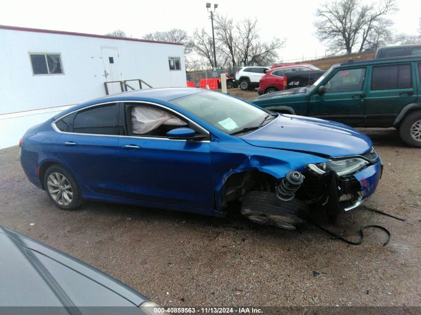 2015 Chrysler 200 C VIN: 1C3CCCCG0FN517278 Lot: 40859563