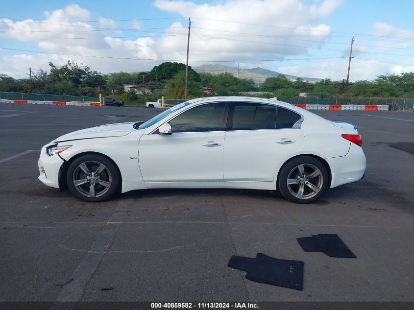 2017 Infiniti Q50 3.0T Premium VIN: JN1EV7AP7HM735447 Lot: 40859582