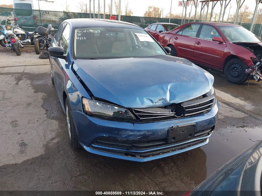 2016 Volkswagen Jetta 1.4T S VIN: 3VW267AJ4GM274054 Lot: 40859589