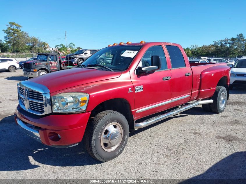 2007 Dodge Ram 3500 Laramie VIN: 3D7MX48C57G759614 Lot: 40859616