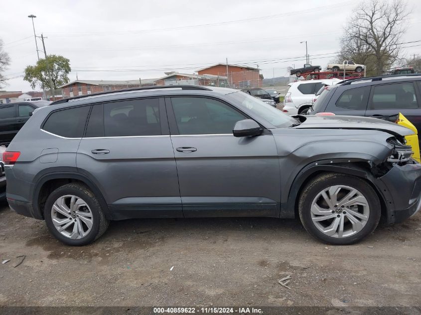 2021 Volkswagen Atlas 3.6L V6 Se W/Technology VIN: 1V2HR2CA5MC552461 Lot: 40859622