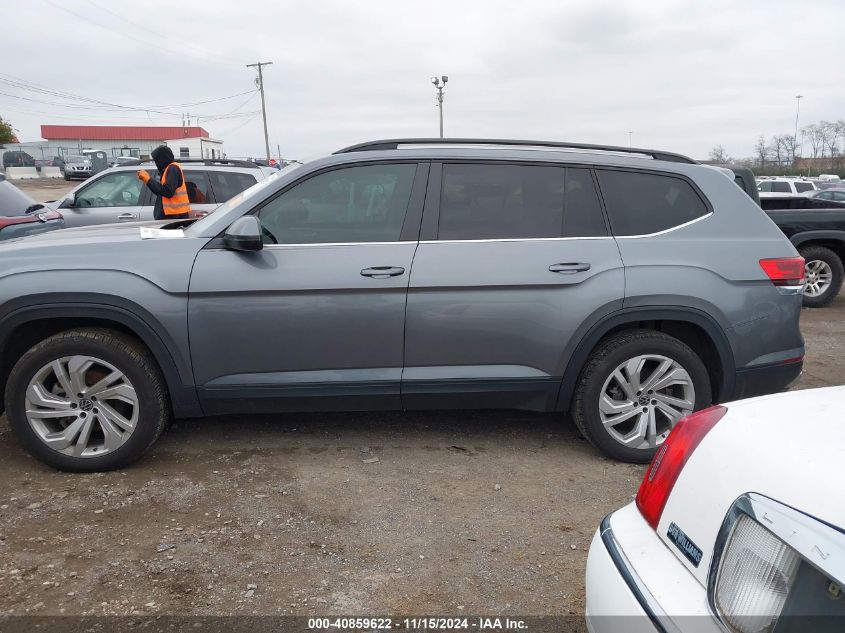 2021 Volkswagen Atlas 3.6L V6 Se W/Technology VIN: 1V2HR2CA5MC552461 Lot: 40859622